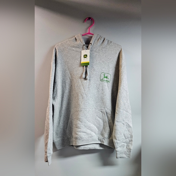 John Deere Mens Vintage Sign PO Hoodie - Picture 2 of 6